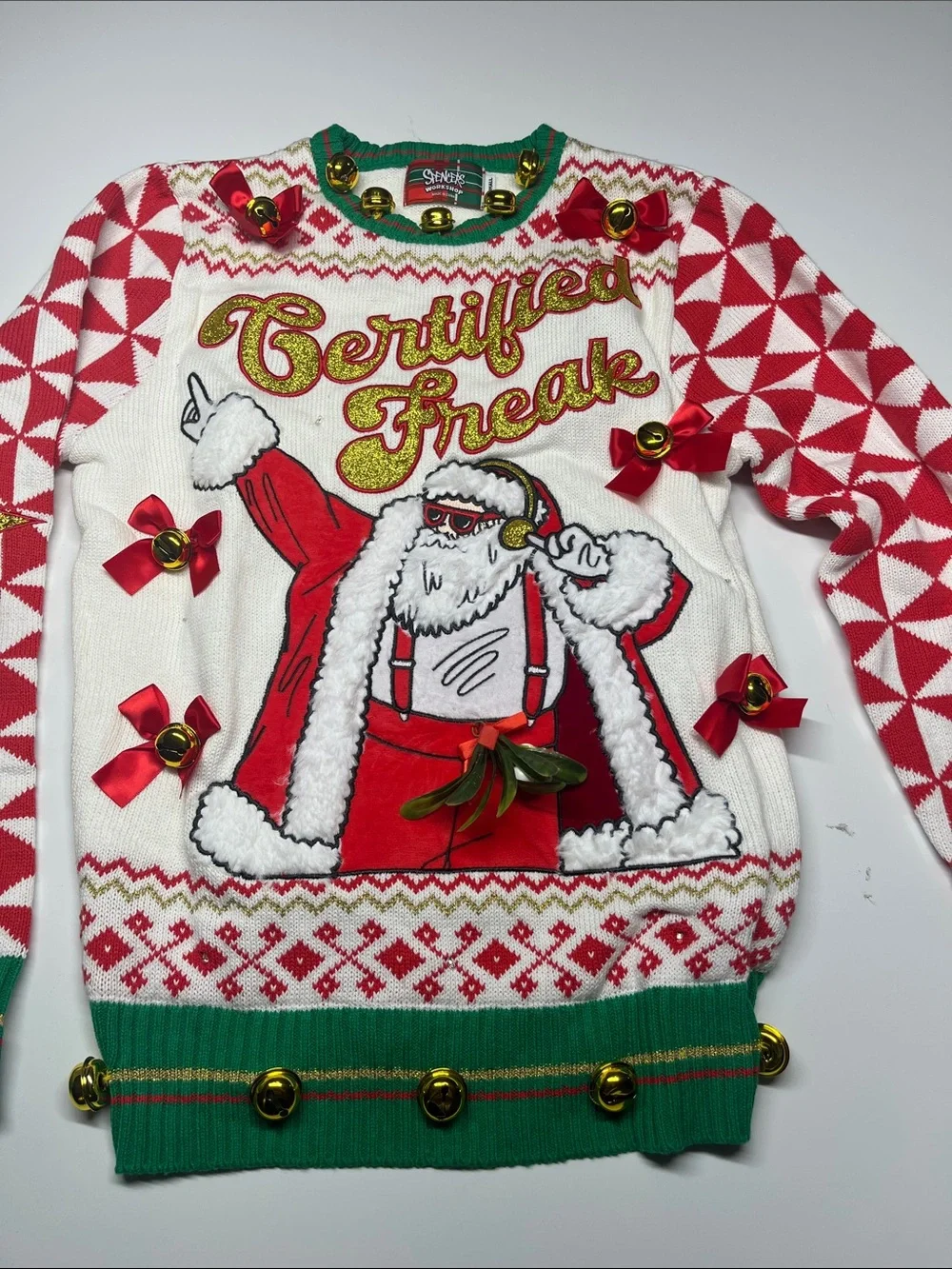 Spencer’s Novelty Christmas Sweater Light and Sounds